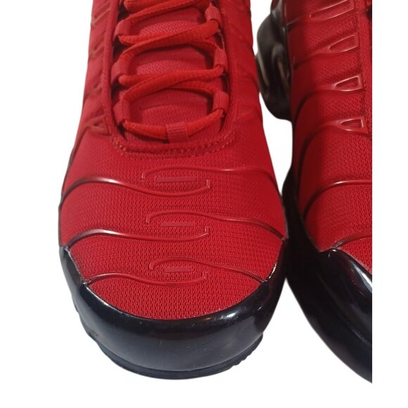 Nike Air Max Plus TN Mens Sz 14 University Red/Black-White Sneakers 852630-603 - Picture 6 of 14
